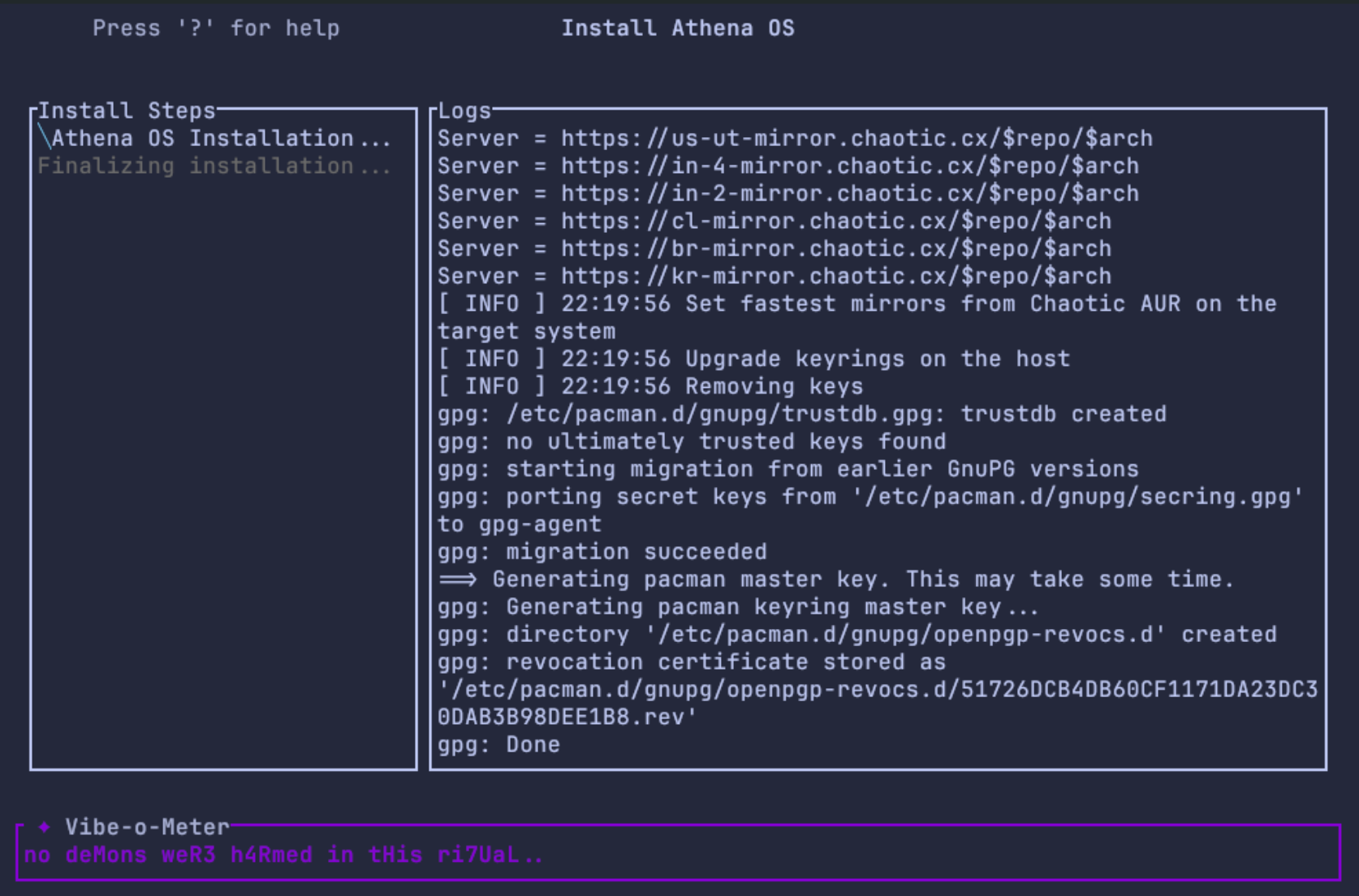 Install System