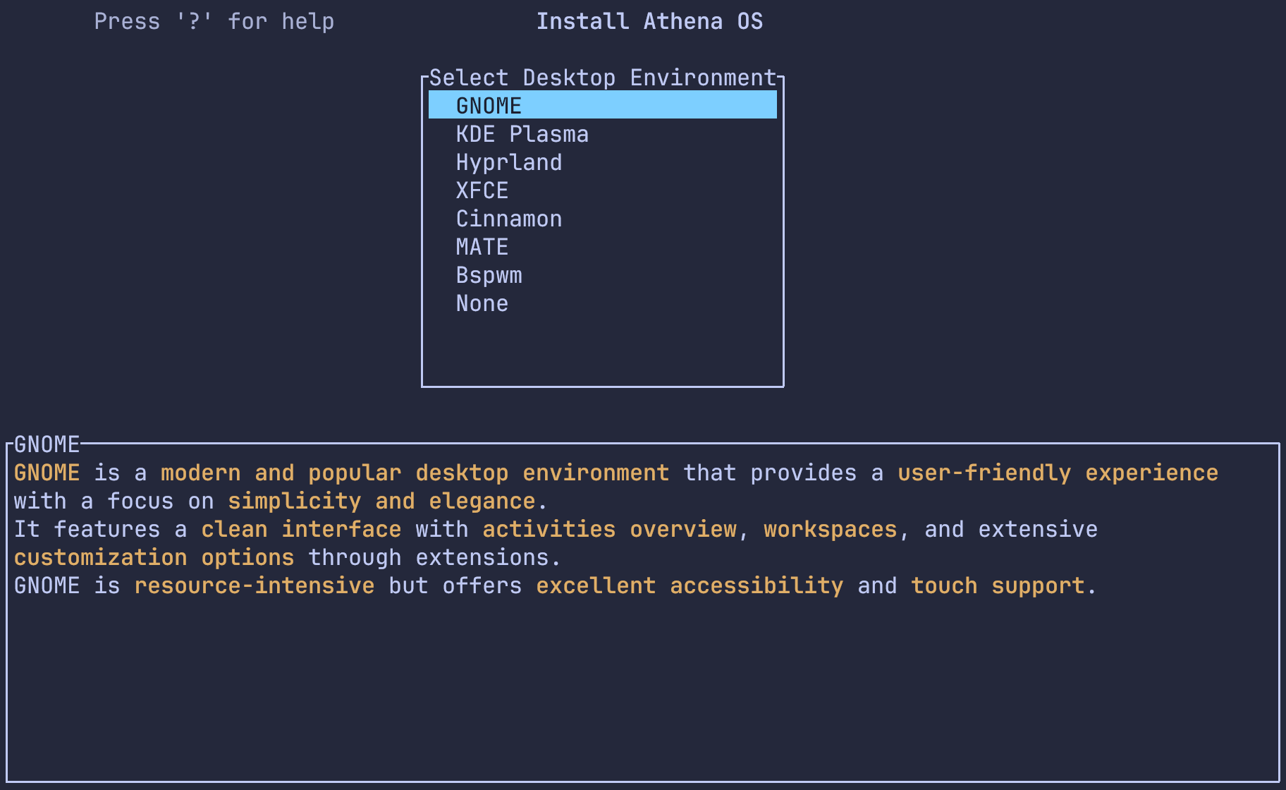 System Desktop