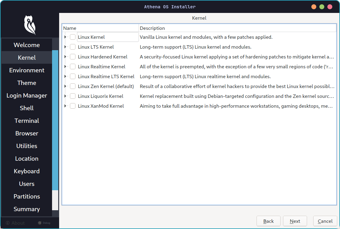 System Kernel