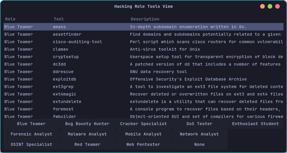 Athena Welcome Role Tools