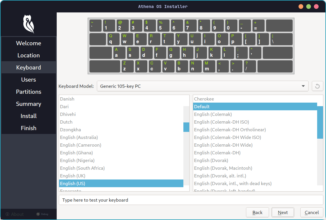 System Keyboard