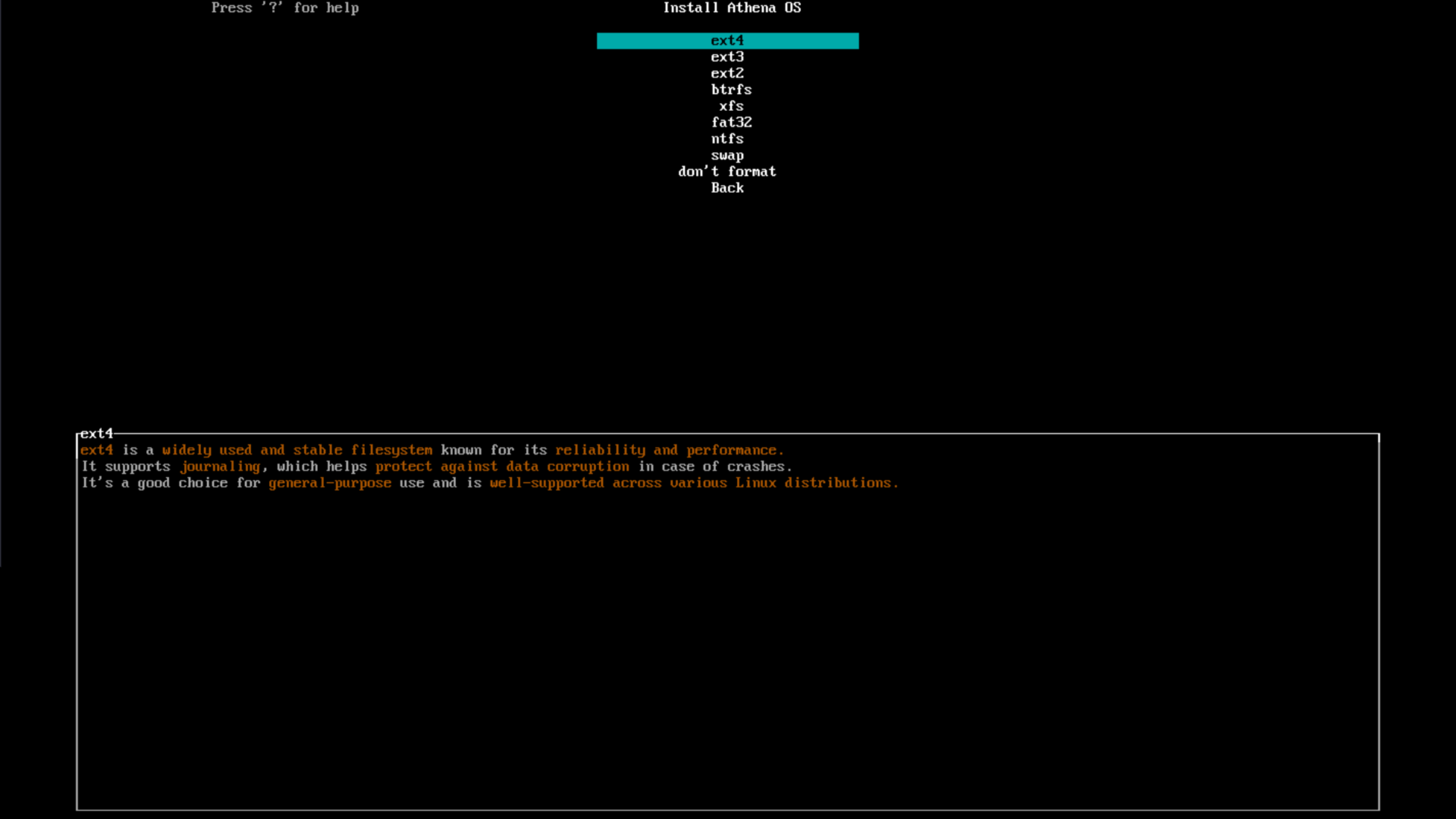 Dory Filesystem