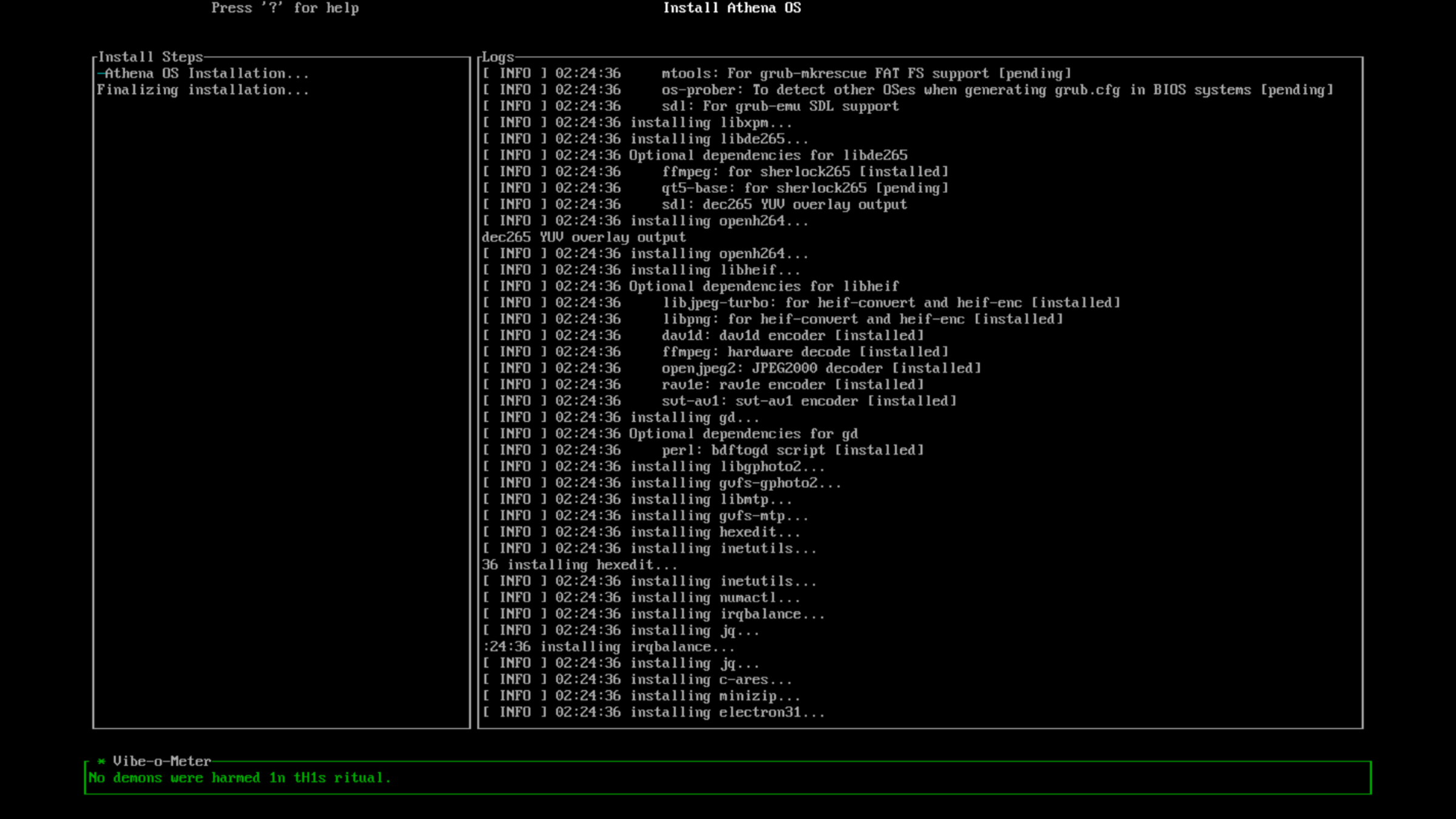 Install System