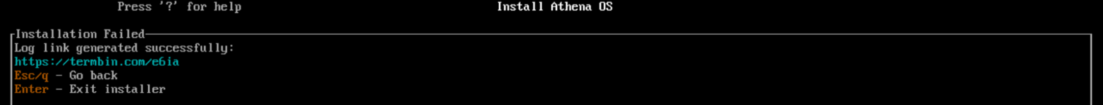 Install Logs