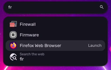 Hyprland App Search