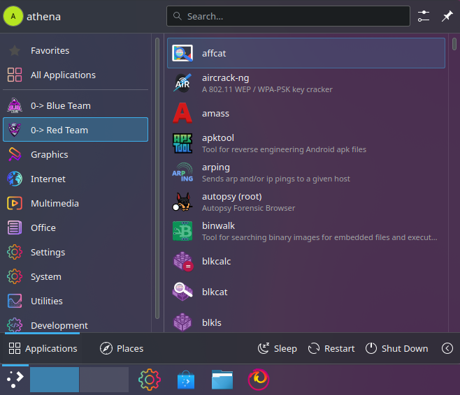 KDE Plasma Bar