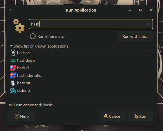 MATE Run Application