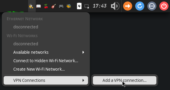 VPN Menu