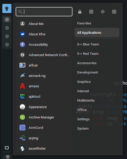 XFCE Picom Bar