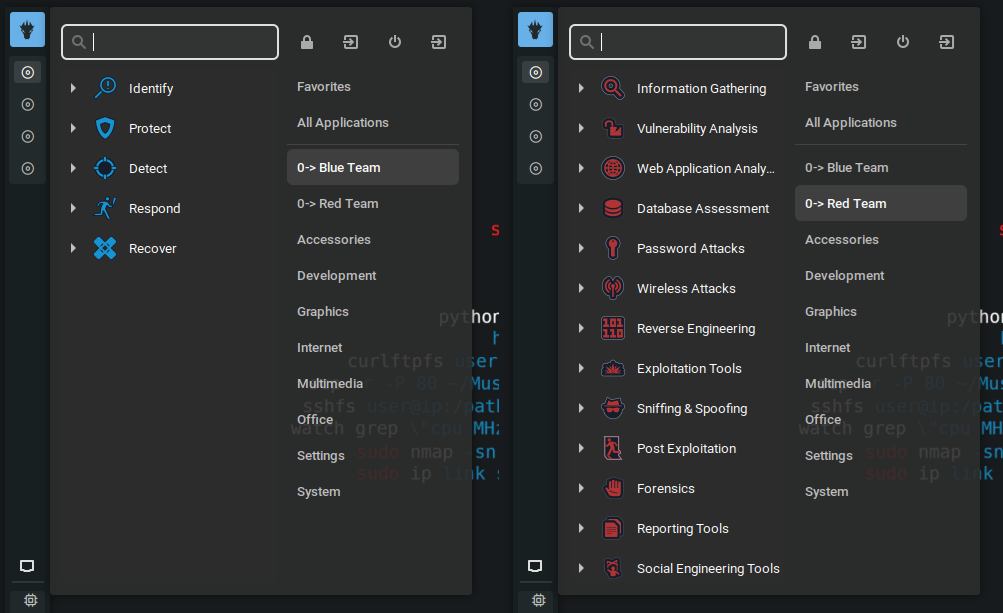 XFCE Picom Sec Tools